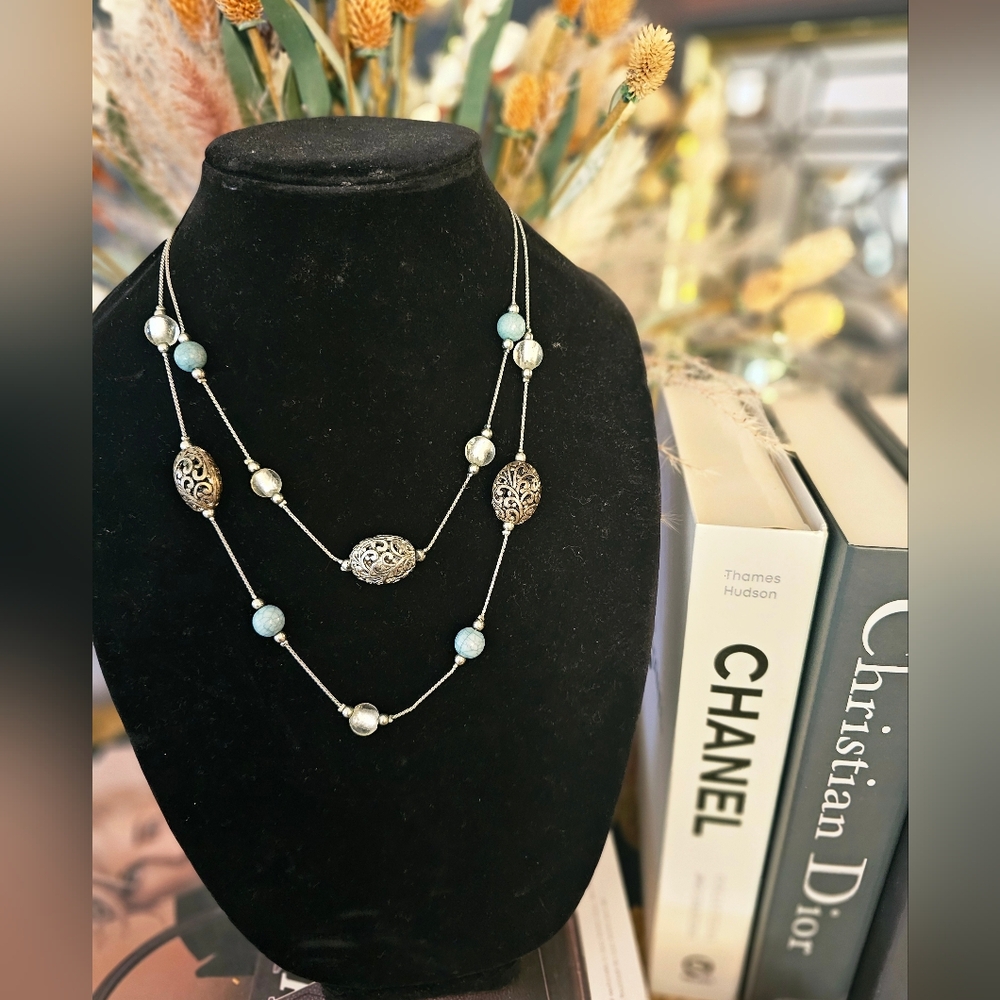 2 Layered Vintage Necklace